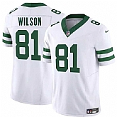 Men & Women & Youth New York Jets #81 Pokey Wilson White 2025 F.U.S.E. Vapor Untouchable Limited Stitched Jersey,baseball caps,new era cap wholesale,wholesale hats